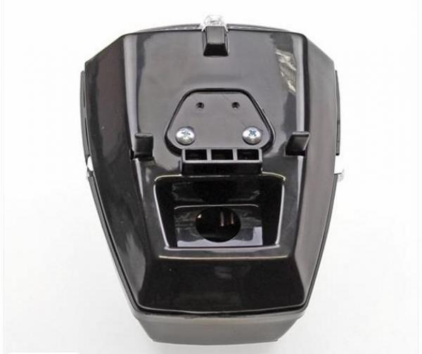 Zündapp Scheinwerfer eckig Schwarz mit Schalter und Absteller Typ 460 460-16.737